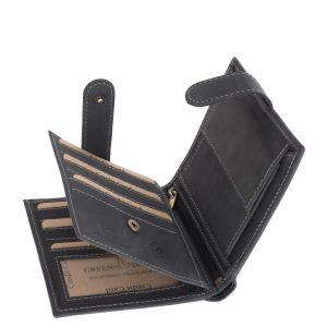 Rendezett és biztonságos tárolást kínál a bőr férfi irattartó pénztárca. Ne hagyja ki ezt a valódi bőrből készült díszdobozos modellt!