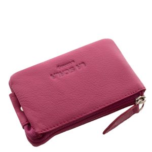 Finom bőrből gyártott, divatos megjelenésű La Scala márkás valódi bőr kulcstartó, mely kis méretű, kényelmesen használható termékünk.