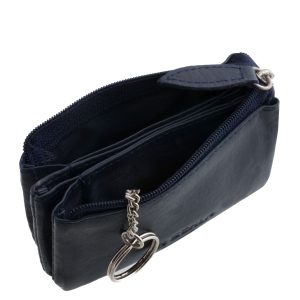 Finom bőrből gyártott, divatos megjelenésű La Scala márkás valódi bőr kulcstartó, mely kis méretű, kényelmesen használható termékünk.