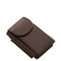 La Scala Luxury extrém kisméretű, valódi bőr pénztárca kulcstartóval férfi vásárlóink számára, rendkívül praktikus kialakítással, kiemelkedő minőségben.