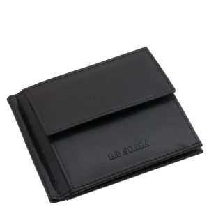 Kényelmes használatra tervezett férfi dollártárca, praktikus kialakítással és valódi bőr anyagból készült elegáns megjelenésű modell.