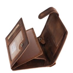 Ez az álló formátumú, valódi bőr férfi irattartó pénztárca egyedi, chopper motoros mintával díszített modell, praktikus belsővel, minőségi díszdobozban.