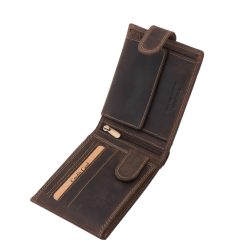 Ez a valódi bőr GreenDeed férfi pénztárca letisztult formavilágával és natúr stílusával a természetesség és az elegáns megjelenést biztosít.