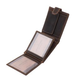 Ez a valódi bőr GreenDeed férfi pénztárca letisztult formavilágával és natúr stílusával a természetesség és az elegáns megjelenést biztosít.