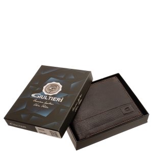 Fedezze fel a díszdobozos Giultieri prémium férfi bőr pénztárca modellt, amely a sportosan elegáns, kifinomult stílust képviseli