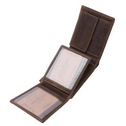 Ez a valódi bőr GreenDeed férfi pénztárca letisztult formavilágával és natúr stílusával a természetesség és az elegáns megjelenés egyensúlyát kínálja.