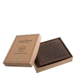 Ez a valódi bőr GreenDeed férfi pénztárca letisztult formavilágával és natúr stílusával a természetesség és az elegáns megjelenés egyensúlyát kínálja.