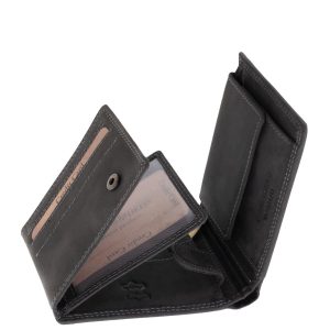 Ez a valódi bőr GreenDeed férfi pénztárca letisztult formavilágával és natúr stílusával a természetesség és az elegáns megjelenés egyensúlyát kínálja.