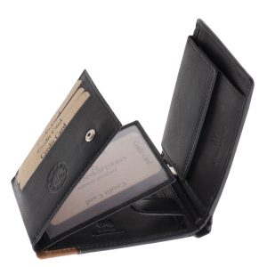 Ez a sportosan elegáns bőr pénztárca modell bicolor dizájnnal a GreenDeed új díszdobozban kapható minőségi és stílusos terméke.