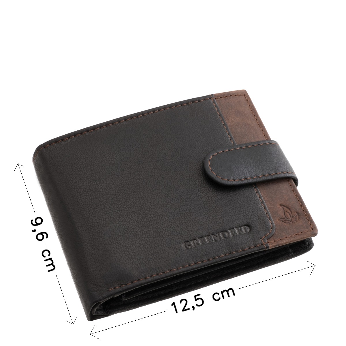 Sportosan elegáns GreenDeed bőr férfi pénztárca SNH1021/T - Image 4