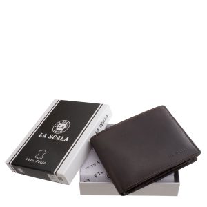 A stílusos férfi pénztárca valódi bőrből készült, amely ötvözi a funkcionalitást és az eleganciát. Válassza a La Scala modellt még ma!