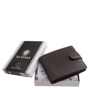 A stílusos férfi pénztárca valódi bőrből készült, amely ötvözi a funkcionalitást és az eleganciát. Válassza a La Scala modellt még ma!