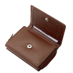 A La Scala márkájú, díszdobozos, divatos és praktikus kis méretű női pénztárca modell, melynek anyaga minőségi, valódi bőr.