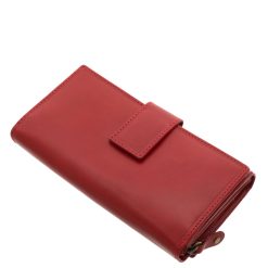 Ez a prémium minőségű női bőr pénztárca finom tapintású, valódi bőrből készült, elegáns megjelenésű, stílusos díszdobozos modell.