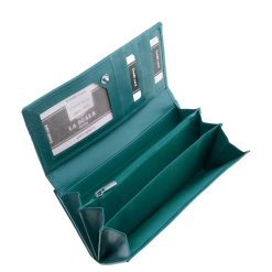 A La Scala márkacsalád minőségi bőr női pénztárca modellje, divatos színekben elegáns külsővel és igényes díszdobozos kivitelben kapható.