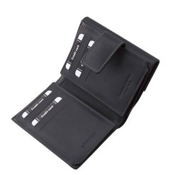 Szolid külsővel, elegáns, fényes női bőr pénztárca visszafogott méretben, számos kellemes színben, stílusos díszdobozos csomagolásban.