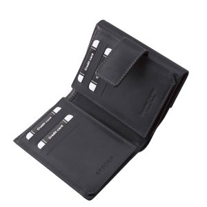 Szolid külsővel, elegáns, fényes női bőr pénztárca visszafogott méretben, számos kellemes színben, stílusos díszdobozos csomagolásban.