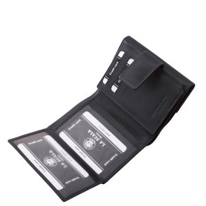 Szolid külsővel, elegáns, fényes női bőr pénztárca visszafogott méretben, számos kellemes színben, stílusos díszdobozos csomagolásban.