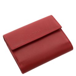 Szolid külsővel, elegáns, fényes női bőr pénztárca visszafogott méretben, számos kellemes színben, stílusos díszdobozos csomagolásban.