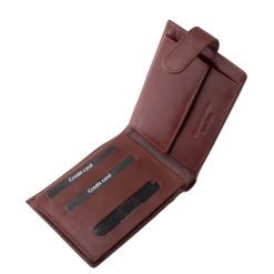 A CORVO BIANCO márka prémium kategóriájú, elegáns férfi, valódi bőr pénztárca a stílus, a minőség és a funkcionalitás tökéletes harmóniáját kínálja.