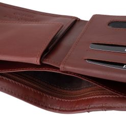 A CORVO BIANCO márka prémium kategóriájú, elegáns férfi, valódi bőr pénztárca a stílus, a minőség és a funkcionalitás tökéletes harmóniáját kínálja.