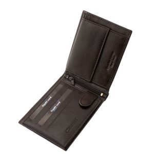 A Giultieri prémium férfi bőr pénztárca a sportos elegancia és a mindennapi funkcionalitás tökéletes ötvözete, praktikus elrendezéssel.