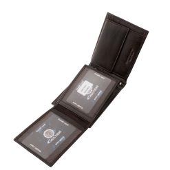 A Giultieri prémium férfi bőr pénztárca a sportos elegancia és a mindennapi funkcionalitás tökéletes ötvözete, praktikus elrendezéssel.