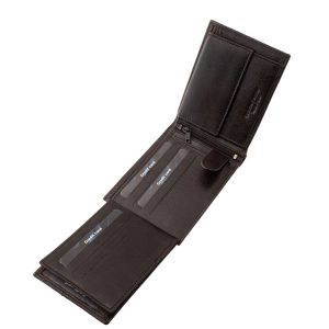 A Giultieri prémium férfi bőr pénztárca a sportos elegancia és a mindennapi funkcionalitás tökéletes ötvözete, praktikus elrendezéssel.