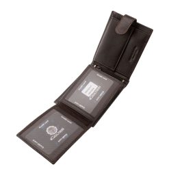 A Giultieri prémium férfi bőr pénztárca a sportos elegancia és a mindennapi funkcionalitás praktikus ötvözete, gondosan megtervezett belső elrendezéssel.