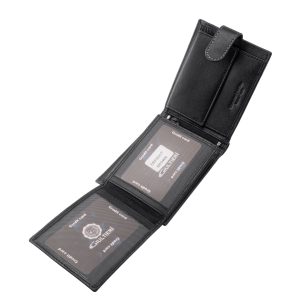 A Giultieri prémium férfi bőr pénztárca a sportos elegancia és a mindennapi funkcionalitás praktikus ötvözete, gondosan megtervezett belső elrendezéssel.