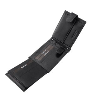 A Giultieri prémium férfi bőr pénztárca a sportos elegancia és a mindennapi funkcionalitás praktikus ötvözete, gondosan megtervezett belső elrendezéssel.