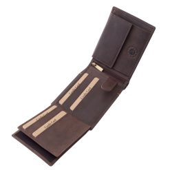 A GREEN DEED márka új, sportosan elegáns férfi bőr pénztárca, minőségi valódi bőrből készült, a természetesség és a modern stílus tökéletes ötvözete.