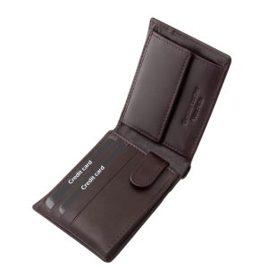 Ismerje meg a CORVO BIANCO márka kisméretű, elegáns férfi bőr pénztárca modellt, amely a Luxury jelzésű prémium kollekció tagja.