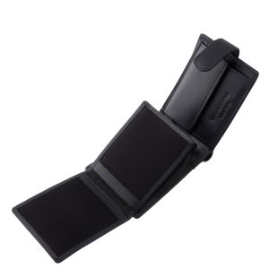 CORVO BIANCO Luxury márkás kisméretű, elegáns stílusú férfi bőr pénztárca modell, stílusos díszdobozban, fedelén átkapcsoló pánttal.