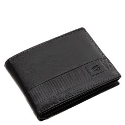Kisméretű, valódi bőrből készült férfi pénztárca a Giultieri kollekció sportos modellje, amely a modern dizájnt és a minőségi kidolgozást ötvözi.