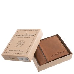 A GREEN DEED márka prémium kategóriájú valódi bőr férfi pénztárca modellje a természetesség és a modern elegancia tökéletes egyensúlyát testesíti meg.