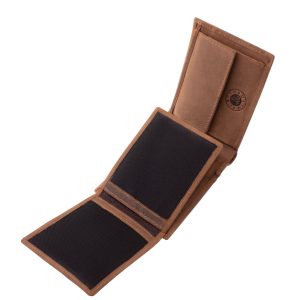 A GREEN DEED márka prémium kategóriájú valódi bőr férfi pénztárca modellje a természetesség és a modern elegancia tökéletes egyensúlyát testesíti meg.