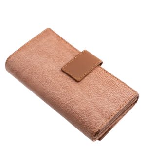 Divatos megjelenésű, nagyméretű női pénztárca valódi bőrből gyártva, különleges színekben gyártott, Sylvia Belmont díszdobozos modell.