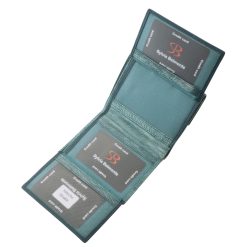 Szolid külsővel, elegáns, fényes női bőr pénztárca visszafogott méretben, számos kellemes színben, stílusos díszdobozos csomagolásban.