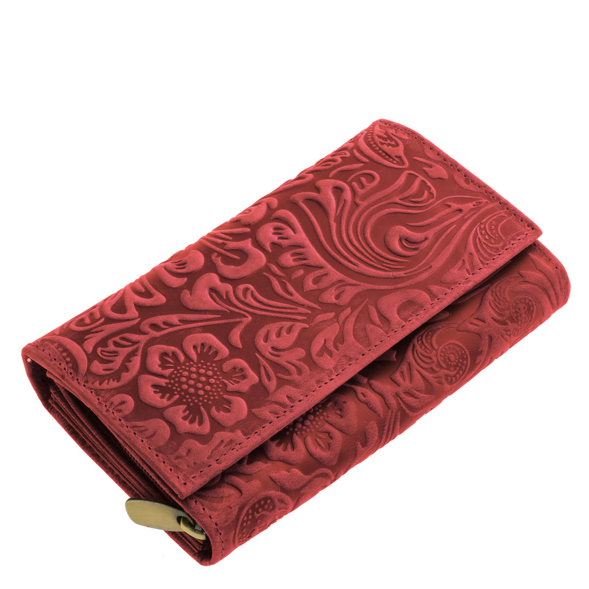 virag-mintas-bor-noi-penztarca-Sylvia-Belmonte-#DVM100-#-piros-02 Divatos virágmintás női valódi bőr pénztárca népszerű színekben praktikus belsővel készült Sylvia Belmonte márkás minőségi termékünk.