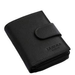 Stílusos, kis méretű női bőr pénztárca valódi bőrből, divatos színekben. Praktikus, kompakt kialakítású, és RFID védelemmel is elláttuk.