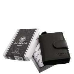 Stílusos, kis méretű női bőr pénztárca valódi bőrből, divatos színekben. Praktikus, kompakt kialakítású, és RFID védelemmel is elláttuk.