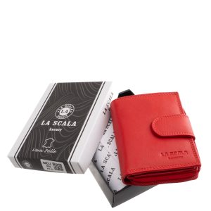 Stílusos, kis méretű női bőr pénztárca valódi bőrből, divatos színekben. Praktikus, kompakt kialakítású, és RFID védelemmel is elláttuk.