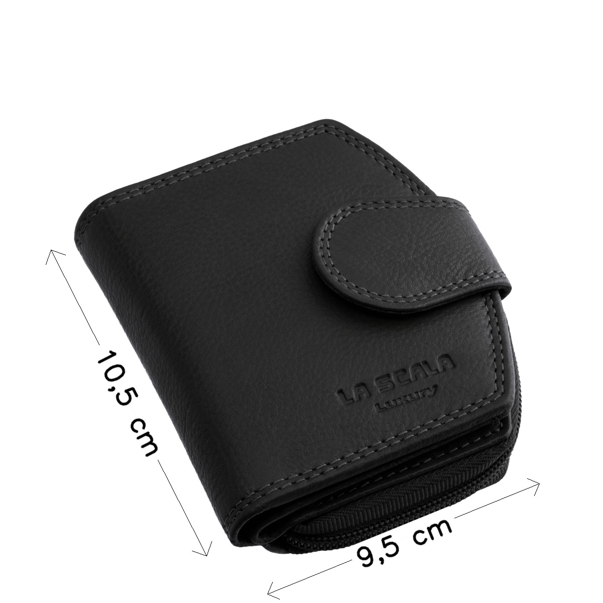 La Scala Luxury valódi bőr női pénztárca RFID ANC066 - Image 4