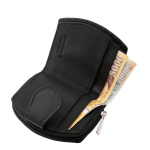 Sokoldalú és praktikus kialakítású, kis méretű női pénztárca valódi bőr alapanyagból, RFID védelemmel is felvértezve, minőségi díszdobozban.