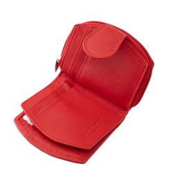 Sokoldalú és praktikus kialakítású, kis méretű női pénztárca valódi bőr alapanyagból, RFID védelemmel is felvértezve, minőségi díszdobozban.