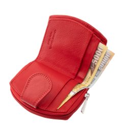 Sokoldalú és praktikus kialakítású, kis méretű női pénztárca valódi bőr alapanyagból, RFID védelemmel is felvértezve, minőségi díszdobozban.