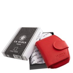 Sokoldalú és praktikus kialakítású, kis méretű női pénztárca valódi bőr alapanyagból, RFID védelemmel is felvértezve, minőségi díszdobozban.