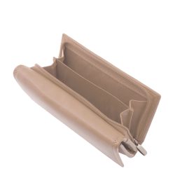 Divatos színekben készült, praktikus valódi bőr női pénztárca, ideális méretben, RFID védelemmel, igényes díszdobozos kivitelben.