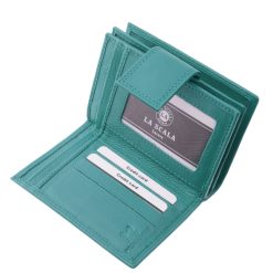 Csinos és minőségi, kis méretű női pénztárca, melynek alapanyaga valódi bőr, divatos színekben gyártottuk és RFID védelemmel is elláttuk.